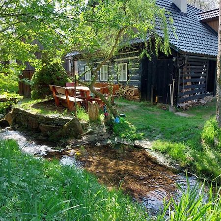 Roubenka u potoka Výprachtice Villa Buitenkant foto