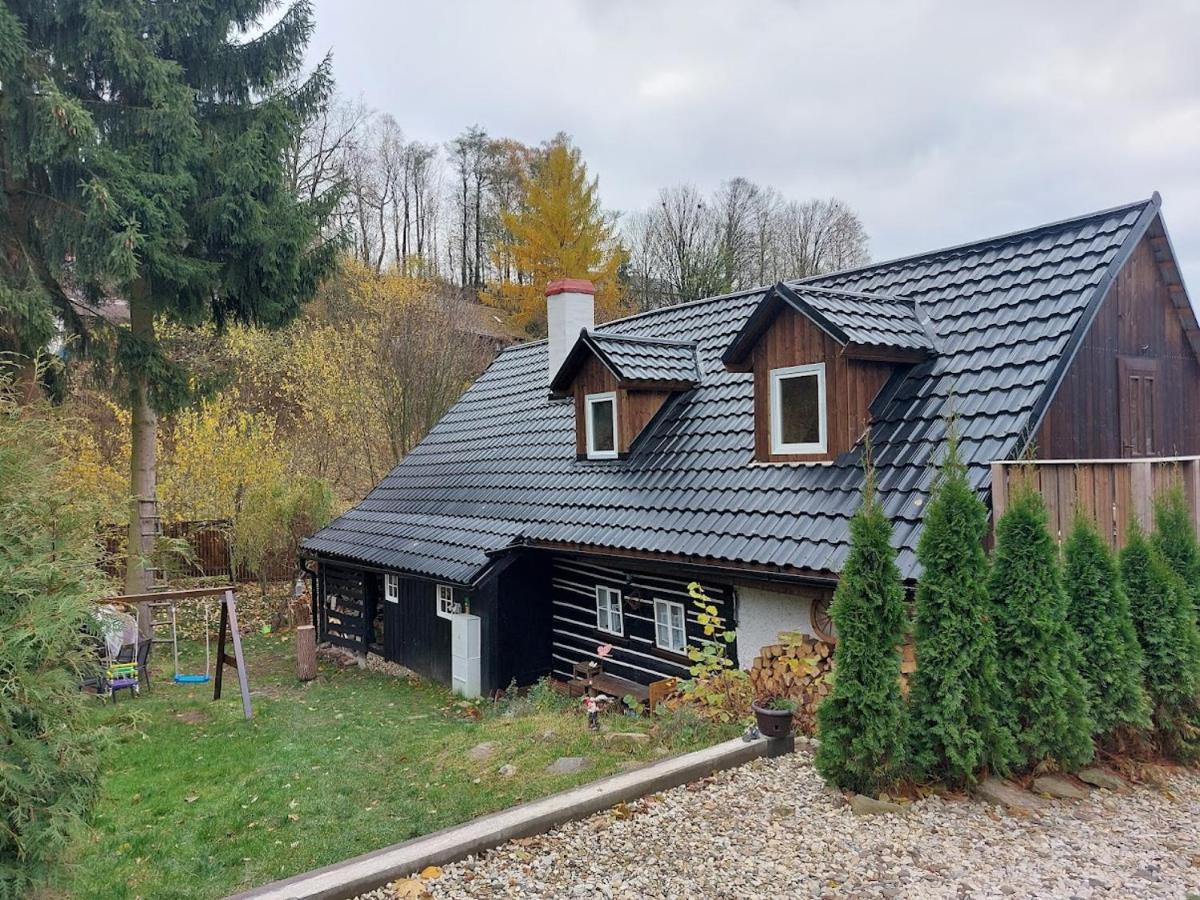 Roubenka u potoka Výprachtice Villa Buitenkant foto