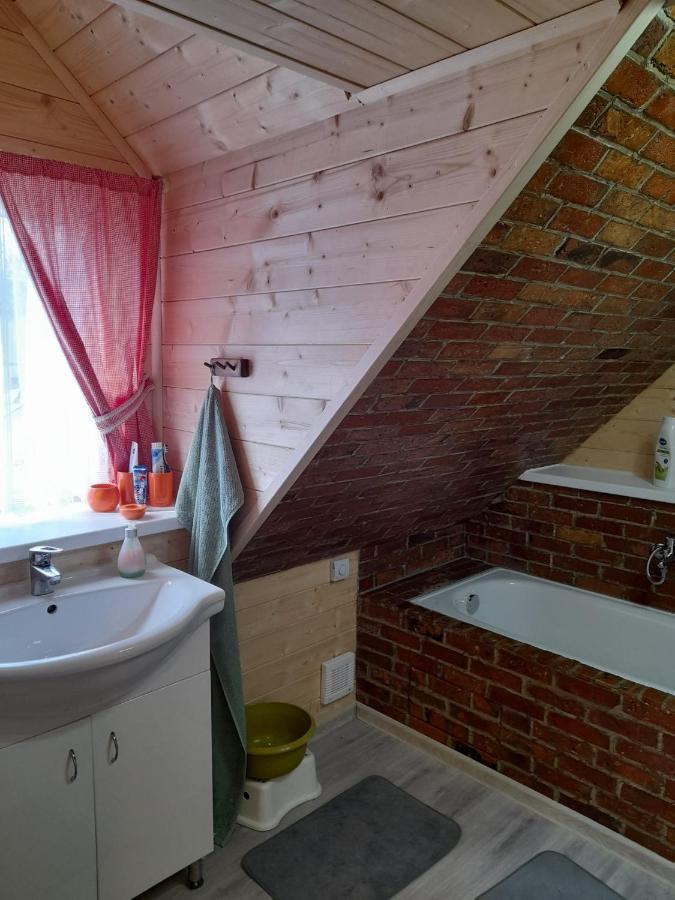 Roubenka u potoka Výprachtice Villa Buitenkant foto